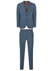 HUGO Garnitur Arti-Hesten253X 50544524 Niebieski Extra Slim Fit. Niebieskie garnitury męskie Hugo, bez wzorów, z syntetyku. Za 1,849.00 zł.