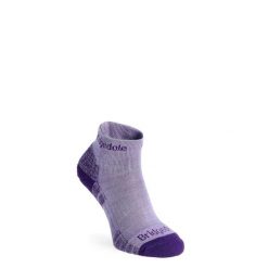 Skarpety turystyczne damskie Bridgedale Hike Lightweight Performance Ankle. Fioletowe bluzy sportowe damskie Scarpa, bez wzorów. Za 88.19 zł.