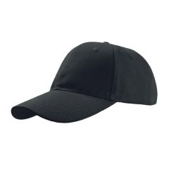 6panelowa Czapka Z Bawełny Czesanej Liberty Six Buckle. Czarne czapki i kapelusze damskie ATLANTIS, bez wzorów, z bawełny. Za 31.99 zł.