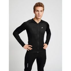 Koszulka z długim rękawem z pełnym zamkiem błyskawicznym Newline Core. Czarne buty sportowe męskie Newline, z materiału, bez zapięcia, rowerowe. Za 340.00 zł.