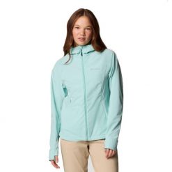 Kurtka softshell damska Columbia Sweet As III Hooded Softshell. Niebieskie kurtki damskie Columbia, m, bez wzorów, z softshellu, z kapturem, trekkingowe. Za 303.99 zł.