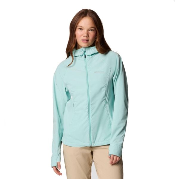 Kurtka softshell damska Columbia Sweet As III Hooded Softshell. Niebieskie kurtki damskie Columbia, m, bez wzorów, z softshellu, z kapturem, trekkingowe. Za 298.99 zł.