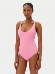 Roxy Strój kąpielowy Love New ERJX103493 Różowy. Czerwone kostiumy jednoczęściowe damskie Roxy, l, bez wzorów, z syntetyku. Za 249.99 zł.