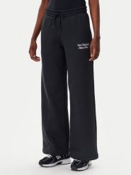 New Balance Spodnie dresowe WP51954 Czarny Wide Leg. Czarne spodnie dresowe damskie New Balance, s, bez wzorów, z dresówki. Za 169.99 zł.