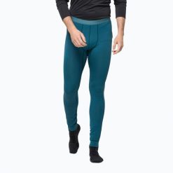 Spodnie trekkingowe męskie Jack Wolfskin Infinite. Niebieskie spodnie materiałowe męskie Jack Wolfskin, m, bez wzorów. Za 119.99 zł.