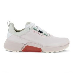 Damskie buty do golfa bez kolców Ecco Biom H4. Białe obuwie sportowe damskie ecco, bez wzorów, z gore-texu, na golfa. W wyprzedaży za 762.00 zł.