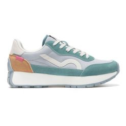 Damskie buty sportowe Marine Heritage II. Niebieskie obuwie sportowe damskie Regatta, bez wzorów, z zamszu. Za 159.99 zł.