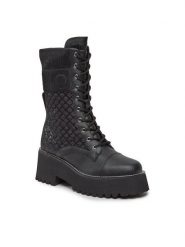 Liu Jo Trapery Flair 04 SF3017 TX040 Czarny. Czarne śniegowce i trapery damskie Liu Jo, z materiału. Za 1,319.00 zł.