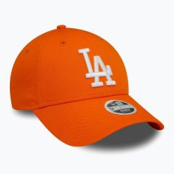 Czapka z daszkiem damska New Era League Essential 9FORTY Los Angeles Dodgers. Brązowe czapki i kapelusze damskie New Era, na zimę, bez wzorów. Za 109.99 zł.