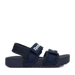 Sandały Reebok. Niebieskie sandały chłopięce Reebok, bez zapięcia. Za 79.99 zł.