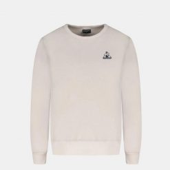 Bluza damska Le Coq Sportif Contemporain N°1. Brązowe bluzy sportowe damskie le coq sportif, xl, bez wzorów, z materiału, bez kaptura, na fitness i siłownię. Za 265.50 zł.