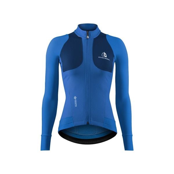 Kurtka damska Etxeondo Teknika Gore-Tex WindStopper. Niebieskie kurtki sportowe damskie ETXEONDO, bez wzorów, z gore-texu, bez kaptura, rowerowe, gore-tex. Za 889.50 zł.
