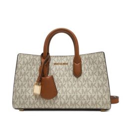 Torebka Michael Kors. Brązowe torebki do ręki damskie Michael Kors, bez wzorów, klasyczne, bez dodatków. Za 669.99 zł.