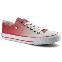 Czerwone Trampki Big Star Damskie Wygodne Obuwie. Czerwone trampki i tenisówki dziewczęce Big Star, na wiosnę, bez wzorów, bez zapięcia. Za 76.00 zł.