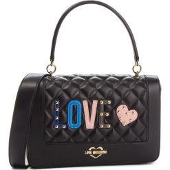 Torebka LOVE MOSCHINO - JC4225PP06KC0000 Nero. Czarne torebki do ręki damskie Love Moschino, ze skóry ekologicznej. Za 919.00 zł.