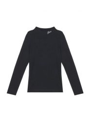 Guess Bluzka J5BI14J1314 Czarny Slim Fit. Czarne t-shirty i topy dla dziewczynek Guess, z aplikacjami, z bawełny, bez ramiączek. Za 69.99 zł.