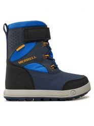 Merrell Śniegowce Snow Storm 3.0 Wtrpf MK267867 Niebieski. Niebieskie buty zimowe chłopięce Merrell, bez wzorów, z materiału, bez zapięcia. Za 359.99 zł.