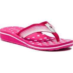 Japonki TOMMY HILFIGER - Heart Print Beach Sandal FW0FW03651 Bright Rose 633. Klapki damskie marki Tommy Hilfiger. Za 159.00 zł.