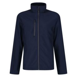 Kurtka Męska Honestly Made Recycled Soft Shell. Niebieskie kurtki sportowe męskie Regatta, l, bez wzorów, trekkingowe. Za 198.99 zł.