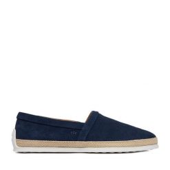 Espadryle GINO ROSSI. Niebieskie półbuty na co dzień męskie Gino Rossi, bez zapięcia. Za 329.99 zł.