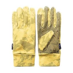 Rękawiczki Dziecięce Camo Liamo. Żółte rękawiczki dziecięce ELBRUS, bez wzorów, z materiału. Za 86.93 zł.