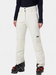 Spodnie Narciarskie Damskie Helly Hansen Avanti Stretch. Białe spodnie snowboardowe damskie Helly Hansen, na zimę, bez wzorów, z materiału, sportowe, narciarskie. Za 799.20 zł.