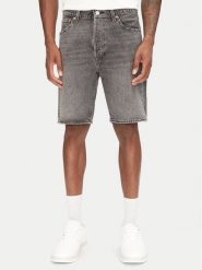 Levi's® Szorty jeansowe 501® 36512-0254 Czarny Regular Fit. Czarne szorty męskie m, bez wzorów, z bawełny. Za 219.99 zł.