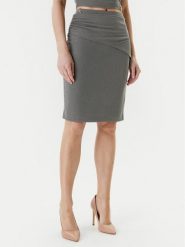 Guess Spódnica mini W5YD64 KAQL2 Zielony Regular Fit. Zielone spódnice damskie Guess, xxl, z aplikacjami, mini. Za 199.99 zł.