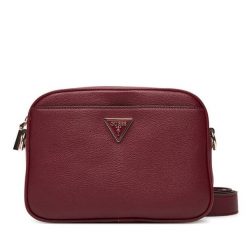 Torebka Guess. Czerwone listonoszki damskie Guess, z aplikacjami, bez dodatków. Za 309.99 zł.