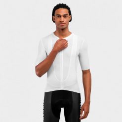 Ultralekka koszulka rowerowa męska SRX PRO Ardiden. Białe buty sportowe męskie SIROKO, z elastanu, bez zapięcia, rowerowe. Za 466.00 zł.