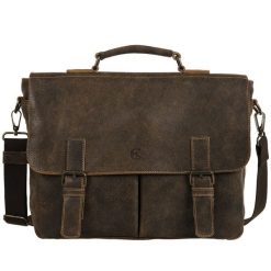 Torba męska skórzana Canaletto laptop do 15″ TM520s235. Brązowe torby na laptopa męskie bez wzorów, ze skóry. Za 510.00 zł.