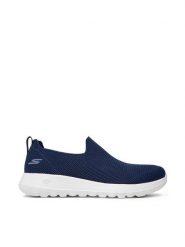 Skechers Półbuty Modulating 216170/NVY Granatowy. Niebieskie półbuty na co dzień męskie Skechers, z materiału, bez zapięcia. Za 209.99 zł.