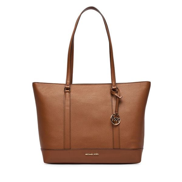 Torebka MICHAEL Michael Kors. Brązowe torebki do ręki damskie MICHAEL Michael Kors, bez wzorów, bez dodatków. Za 743.99 zł.