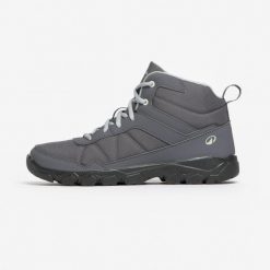 Buty turystyczne damskie Quechua NH50 mid. Szare trekkingi damskie QUECHUA, outdoorowe. Za 89.99 zł.