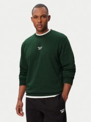 Reebok Bluza Arrigan RK25547CCM Zielony Regular Fit. Zielone bluzy męskie Reebok, m, bez wzorów, z bawełny, bez kaptura. Za 199.99 zł.