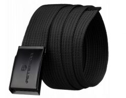 Pasek parciany Peterson [DH] PTN BLACKBLACK-2 czarny. Czarne paski damskie Peterson, bez wzorów, z jeansu. Za 33.00 zł.
