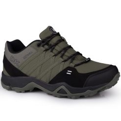 Buty męskie sportowe trekingowe DK SWAT. Czarne buty sportowe męskie DK, bez zapięcia. W wyprzedaży za 159.00 zł.