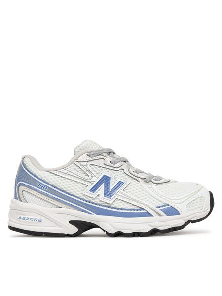 New Balance Sneakersy P7406V1 Biały. Białe buty sportowe dziewczęce New Balance, bez wzorów, z materiału, bez zapięcia. Za 296.99 zł.