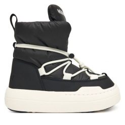 Śniegowce Moon Boot. Czarne śniegowce dziewczęce Moon Boot, bez zapięcia. Za 629.99 zł.