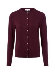 Brookshire Kardigan damski Kobiety Bawełna lila marmurkowy, XL. Kardigany damskie brookshire, uniwersalny, bez wzorów, z bawełny, klasyczne. Za 249.95 zł.