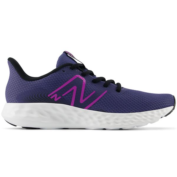 Buty damskie New Balance W411RL3 – fioletowe. Fioletowe obuwie sportowe damskie New Balance, bez wzorów, z syntetyku, do biegania. Za 229.99 zł.