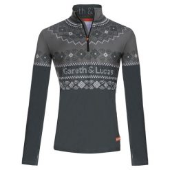 Bluza narciarska Męska Gareth & Lucas Eighty-Two. Białe bluzy męskie GARETH & LUCAS, na zimę, l, bez wzorów, z elastanu, bez kaptura. Za 229.99 zł.