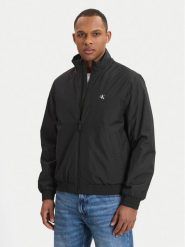 Calvin Klein Kurtka przejściowa LV04RE515G Czarny Regular Fit. Czarne kurtki męskie Calvin Klein, m, bez wzorów, z syntetyku, bez kaptura. Za 629.99 zł.