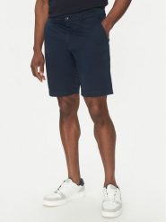 Hechter Paris Szorty materiałowe 26664 151365 Granatowy Regular Fit. Niebieskie szorty męskie Hechter Paris, m, bez wzorów, z bawełny. Za 219.99 zł.