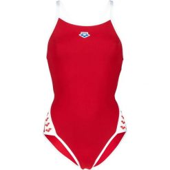 Damski kostium kąpielowy 1-częściowy Arena Icons Super Fly. Białe kostiumy jednoczęściowe damskie Arena, l, bez wzorów, z materiału, retro, na fitness i siłownię. Za 159.99 zł.