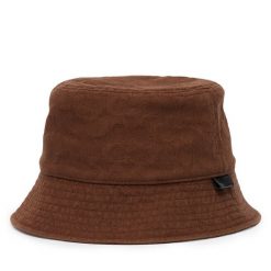 Bucket Coach. Brązowe czapki i kapelusze męskie Coach, bez wzorów. Za 209.99 zł.