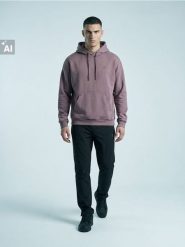 Bluza hoodie z bawełną SNSY PERFORMANCE - fioletowy. Fioletowe bluzy sportowe męskie Sinsay, l, bez wzorów, z bawełny, bez kaptura. Za 79.99 zł.