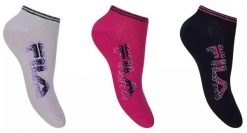 Skarpetki Fila 3-pak W Sneaker Flower 35-38. Brązowe skarpety damskie 661, bez wzorów, z bawełny. Za 118.99 zł.
