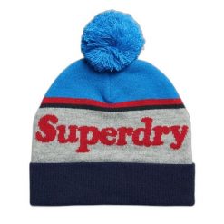 Czapka z logo dla kobiet Superdry Essential. Czerwone czapki i kapelusze damskie Superdry., bez wzorów, eleganckie. W wyprzedaży za 98.20 zł.