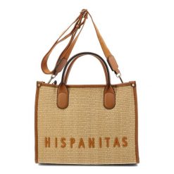 Brązowa Elegancka Damska Torebka W Stylu Boho. Brązowe torby na ramię damskie Hispanitas, bez wzorów, boho, bez dodatków. Za 499.00 zł.